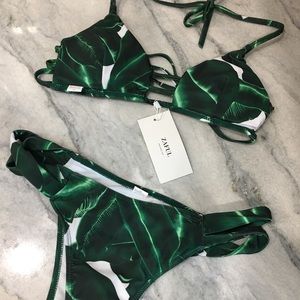 Zaful Banded Bikini Set